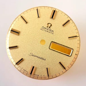 Omega Cal 750 Watch Movement Parts Dial Balance Plate Fork Wheel 550 752 751 image 5