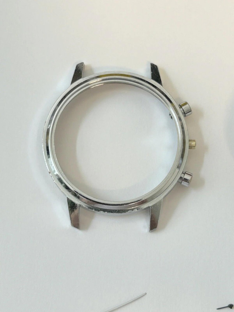 Vulcain 37mm chronograph Valjoux Cal 7733 Watch Movement Parts Dial 7734 7736 image 6