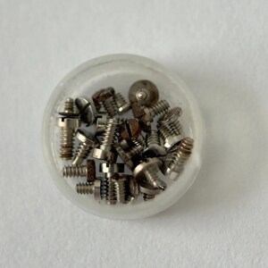 Lemania Cal 873 Watch Movement Parts Dial Case Back Hands Omega 861 Tissot 1873 image 17