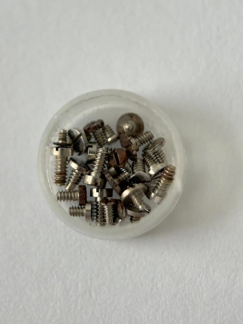 Lemania Cal 873 Watch Movement Parts Dial Case Back Hands Omega 861 Tissot 1873 image 17