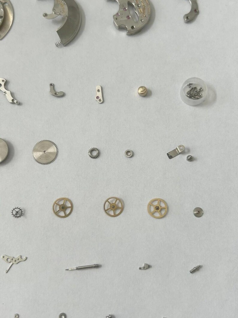 Jaeger LeCoulte Cal 476 Part Movement Balance Fork Wheel Spring Bridge Watch 481 image 5