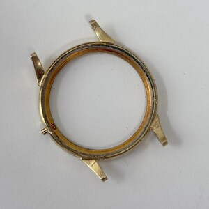 Omega Cal 550 Watch Movement Parts Dial Balance Spring Plate Fork Wheel Rotor 8 image 8