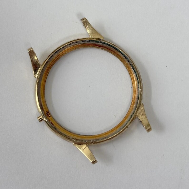 Omega Cal 550 Watch Movement Parts Dial Balance Spring Plate Fork Wheel Rotor 8 image 8