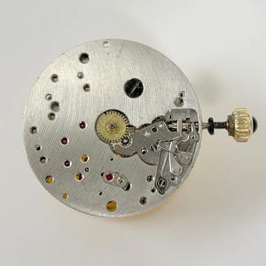 Frederic Piguet 21 Bueche Girod Watch Movement Part Balance Spring Plate Fork image 3