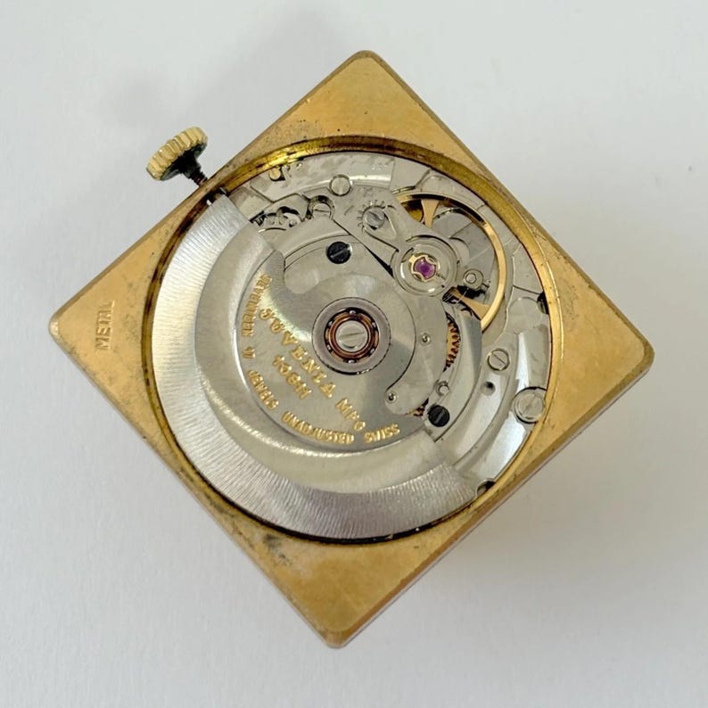 Juvenia ETA 2824 Watch Parts Movement Balance Fork Spring Bridge image 1