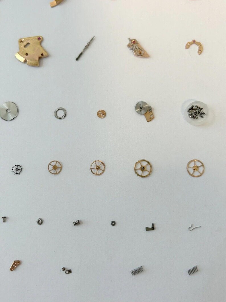 Omega Cal 354 Horlogeonderdelen Beweging Balans Vork Wielveer 350 351 352 353 355 afbeelding 7