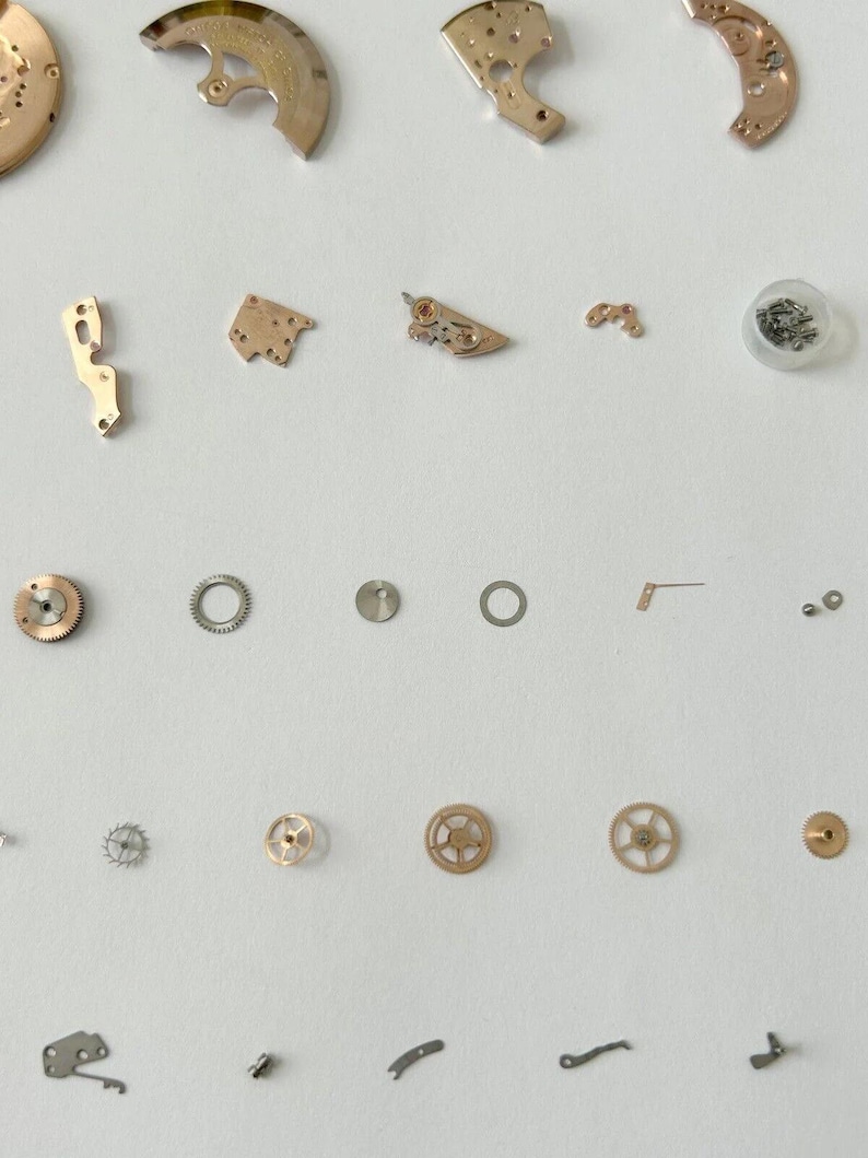 Omega Cal 500 Delar Urverk Balans Gaffel Hjul Fjäderbrygga 501 502 503 505 4 bild 5