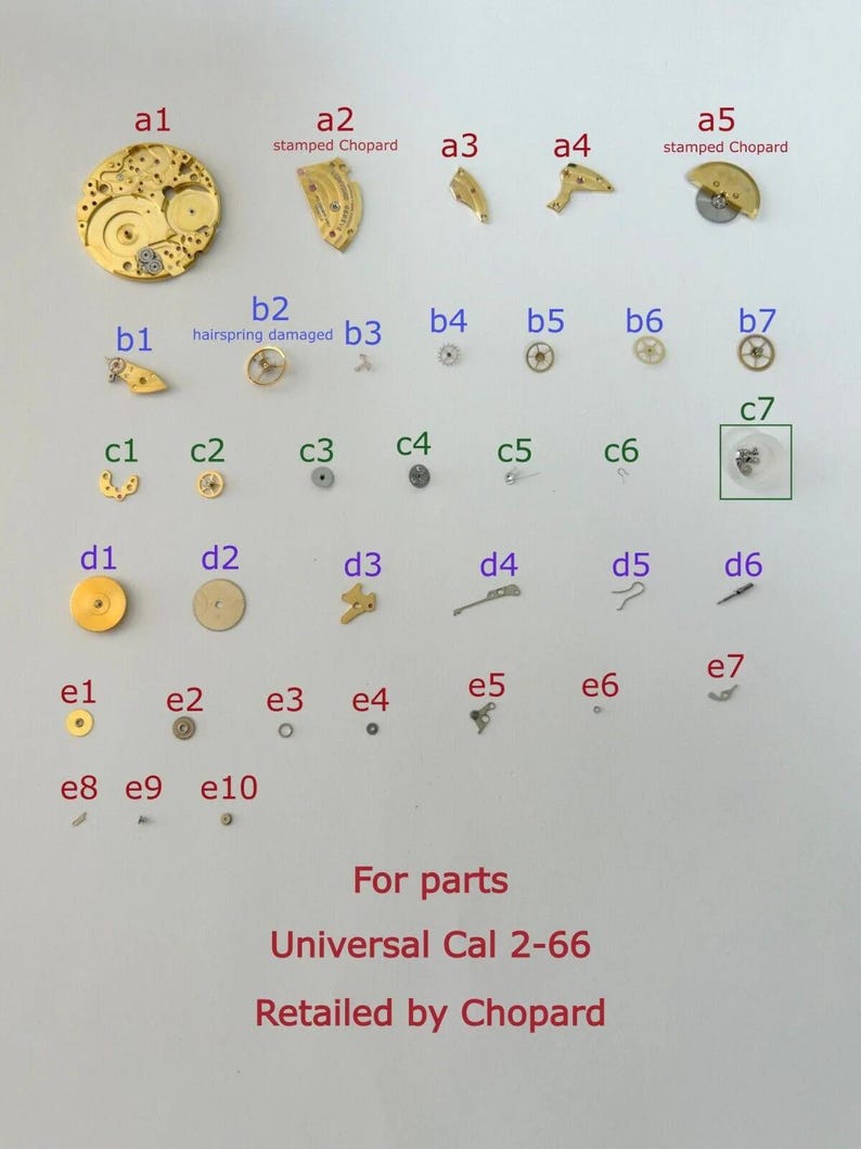 Universal Geneve Cal 2-66 Polariskette 67 2 Bild 1