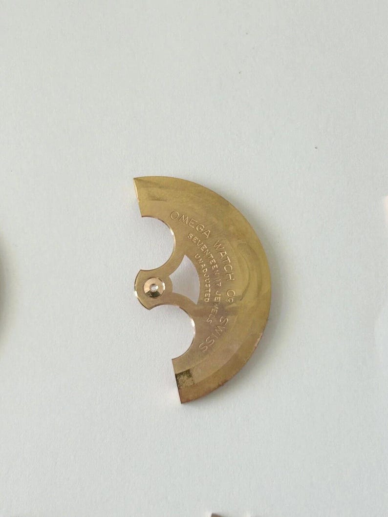 Omega Cal 490 Parts Movement Balance Fork Wheels Spring Bridge 470 471 491 500 image 10