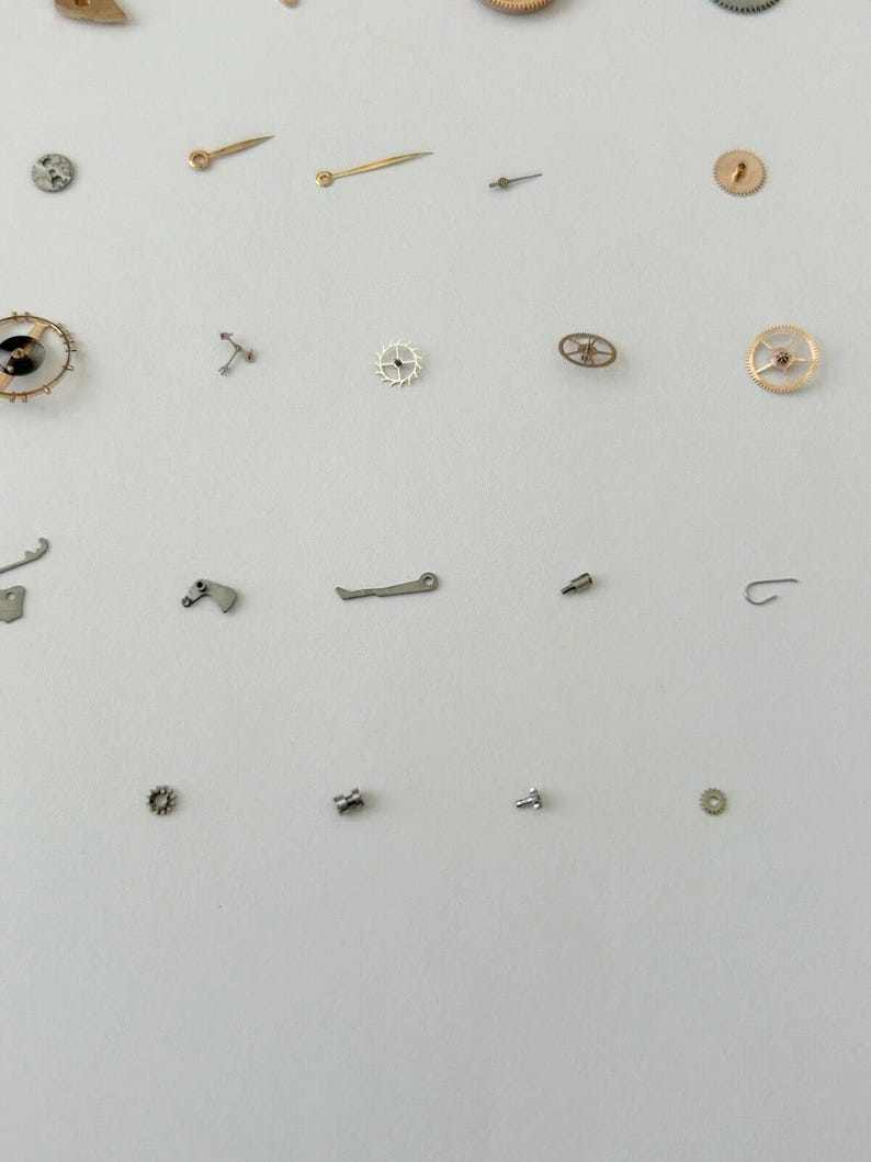 Omega Cal 30 T2 PC Watch Movement Parts Wheel Spring Bridge Dial Hands 30T2 2 image 6