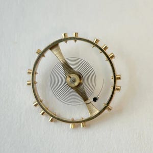 Glycine Bienne Cal 006 900 18 Jewels Parts Movement Balance Fork Wheel Watch image 13