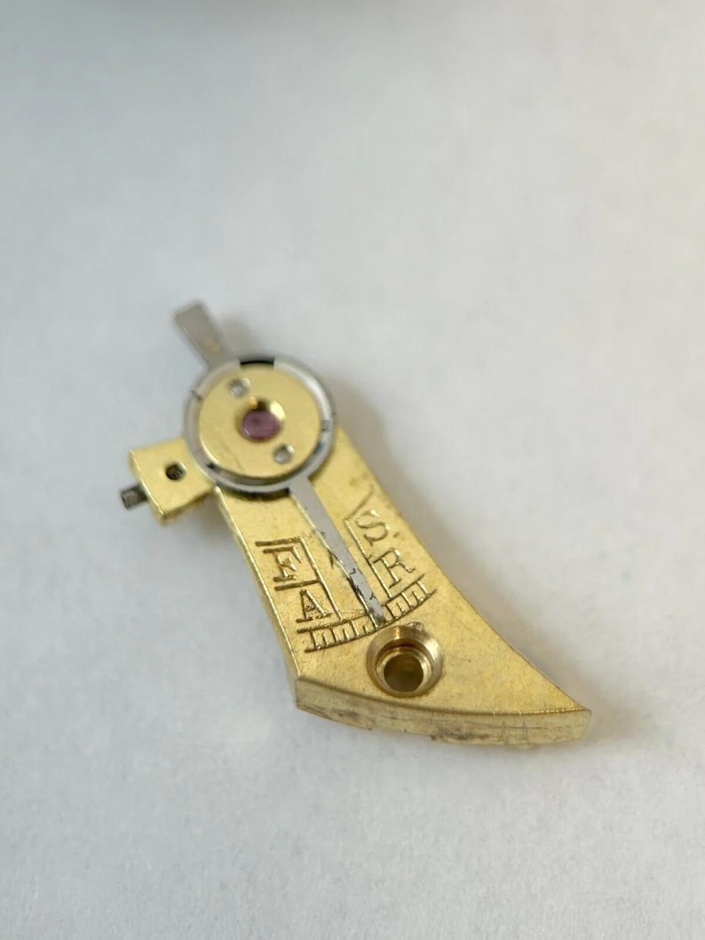 Landeron Monopusher Chronograph Watch Movement Parts Cal 2 3 15 Dial Hands Sub image 16