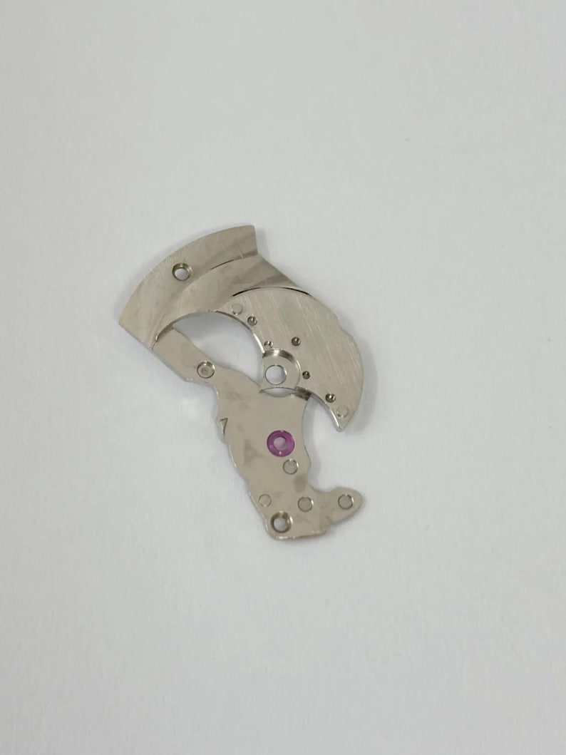 Zodiac Cal 70-72 Watch Movement Part Balance Fork Wheel Spring Bridge Disk Sea image 10