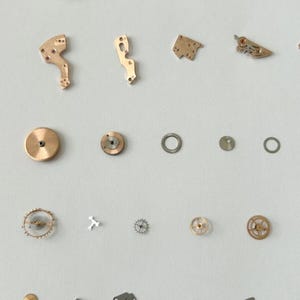 Omega Cal 500 Delar Urverk Balans Gaffel Hjul Fjäderbrygga 501 502 503 505 4 bild 4