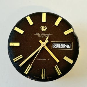 Jules Jurgensen Cal AS 1916 Watch Parts Movement Balance Fork Spring Bridge image 2
