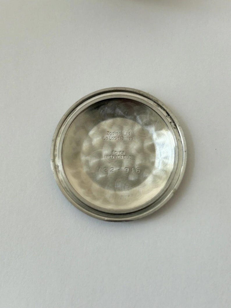 Zodiac Sea Wolf Ref 722-916 movement Cal 70-72 for parts watch dial hands 2 image 4