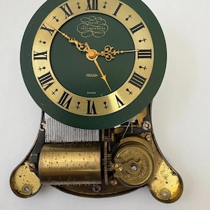 Jaeger Lecoultre Musical Alarm Clock PICK-A-PART movement Cal 211 Reuge Balance image 5