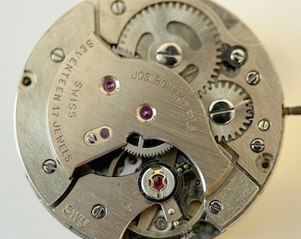 Jos Boillat Fils Cal ST 1686 Watch Parts Movement Balance Fork Spring Bridge