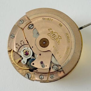 Enicar Caliber AR 1125 Watch Parts Movement Balance Fork Spring Bridge image 1