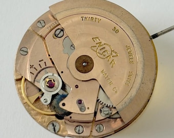 Enicar Caliber AR 1125 Watch Parts Movement Balance Fork Spring Bridge