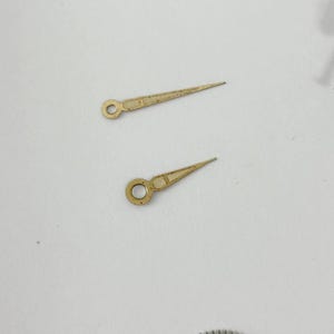 Jaeger LeCoultre Cal 219 Clock Movement Part Balance Fork Barrel Wheel Dial image 11