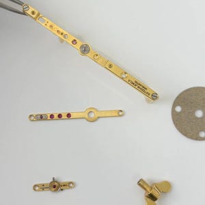 Jaeger LeCoultre Cal 210 Uhrwerk für Teile Balance Fork Key Knob Barrel Bild 6