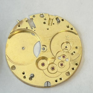 Landeron Monopusher Chronograph Watch Movement Parts Cal 2 3 15 Dial Hands Sub image 13