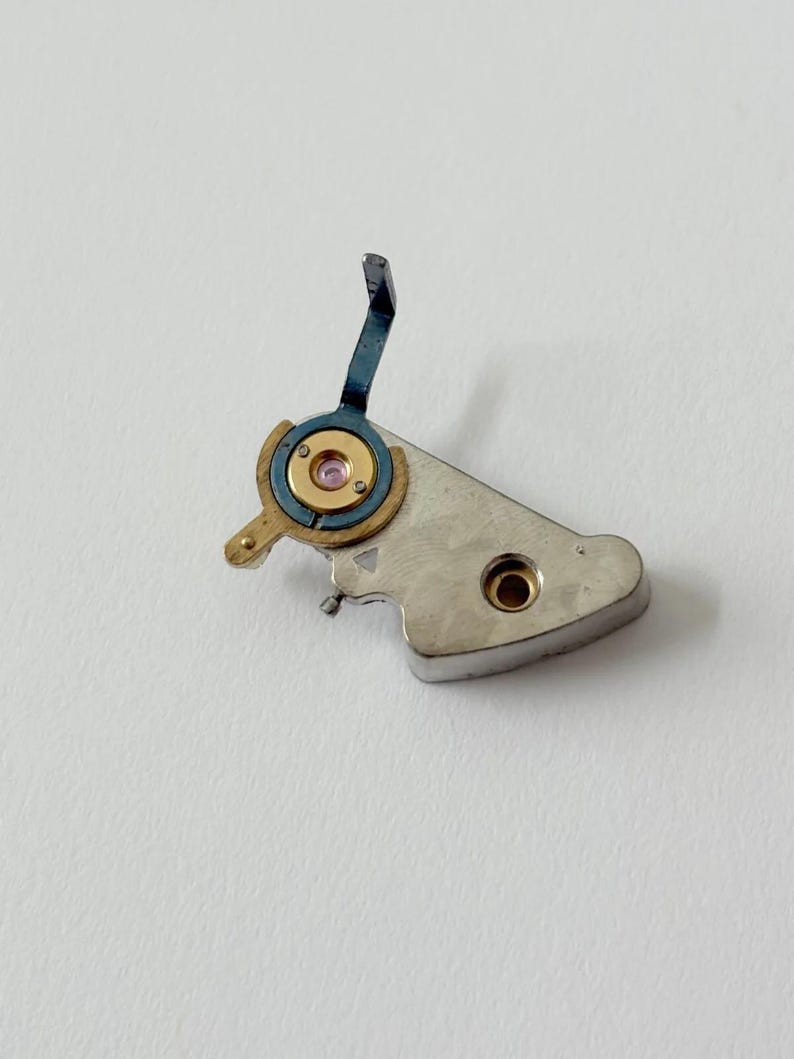 ゼニス エナメル 目覚まし時計 ムーブメント部品 テンプ バレル 脱進機 ホイール フォーク 画像 9