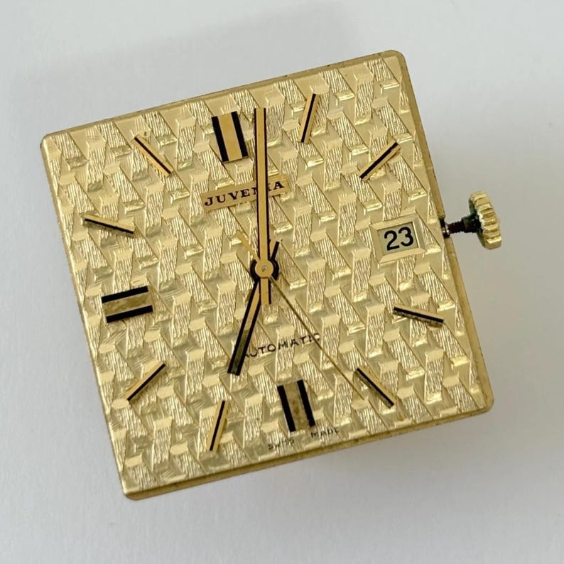 Juvenia ETA 2824 Watch Parts Movement Balance Fork Spring Bridge image 2
