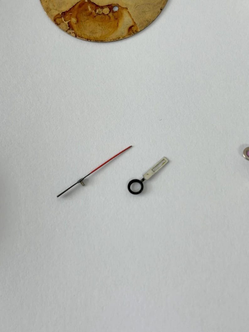 Lemania Cal 873 Watch Movement Parts Dial Case Back Hands Omega 861 Tissot 1873 image 13
