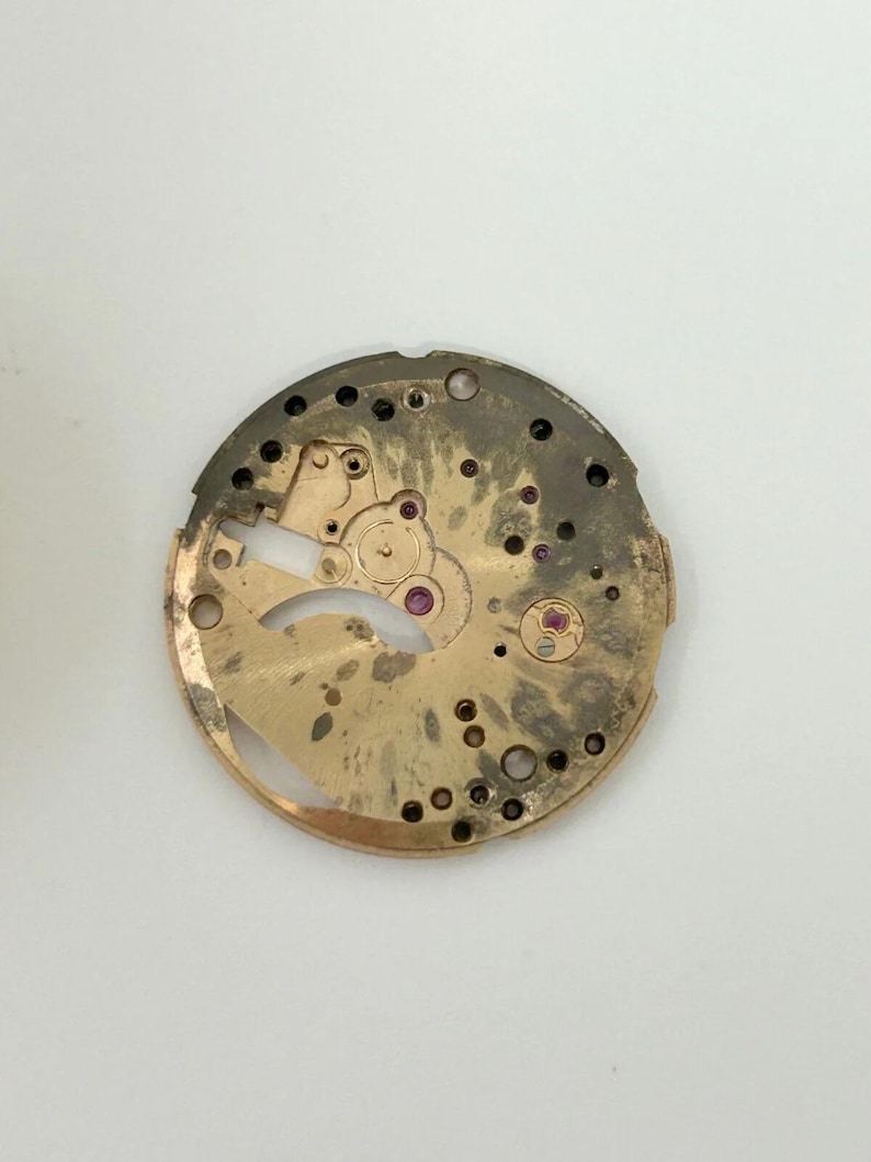 Omega Cal 420 Watch Parts Movement Balance Fork Wheel Spring Dial Bridge 2 image 9