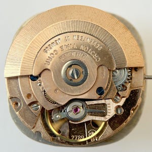 Croton Cal ETA 2789 Piezas de reloj Movimiento Volante Resorte Esfera Manecilla Calendario Escritorio