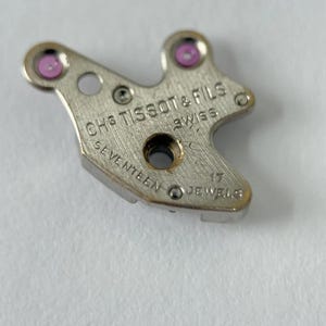 Lemania Cal 873 Watch Movement Parts Dial Case Back Hands Omega 861 Tissot 1873 image 14