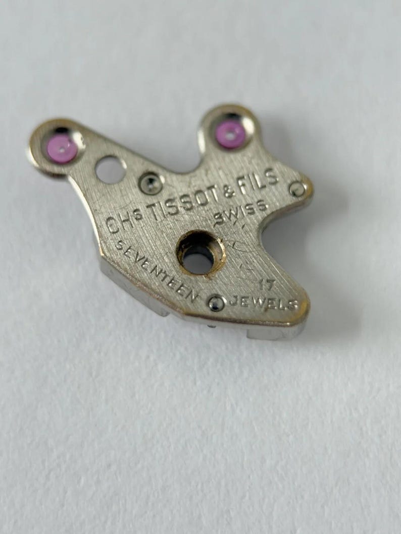 Lemania Cal 873 Watch Movement Parts Dial Case Back Hands Omega 861 Tissot 1873 image 14