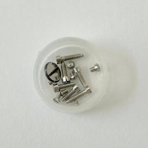 Omega Cal 420 Watch Parts Movement Balance Fork Wheel Spring Dial Bridge image 9