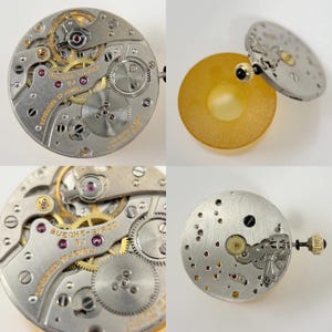 Frederic Piguet 21 Bueche Girod Watch Movement Part Balance Spring Plate Fork image 1