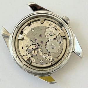 Waltham Cal AS 1802 / 03 Watch Parts Movement Balance Spring Dial Hand Case image 2