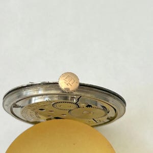Tissot Cal 781 Watch Parts Movement Balance Fork Spring Bridge Dial 784 2481 image 3
