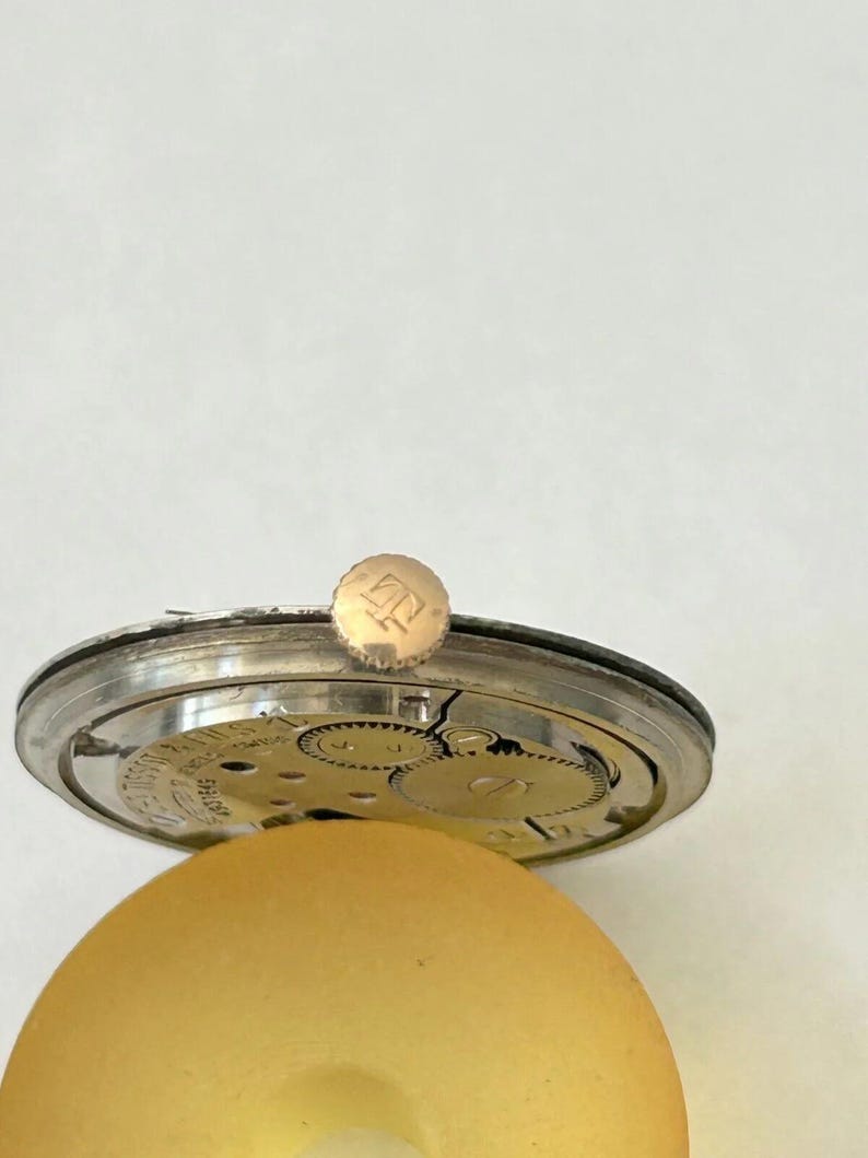 Tissot Cal 781 Watch Parts Movement Balance Fork Spring Bridge Dial 784 2481 image 3