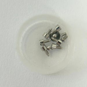 Rolex Cal 1400 Ladies Watch Parts Movement Fork Wheel Spring Bridge Dial Hnads image 15