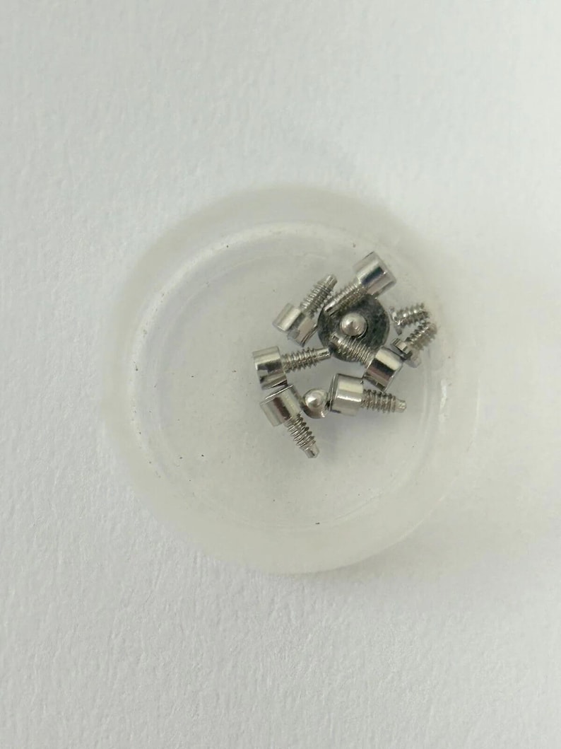 Rolex Cal 1400 Ladies Watch Parts Movement Fork Wheel Spring Bridge Dial Hnads image 15