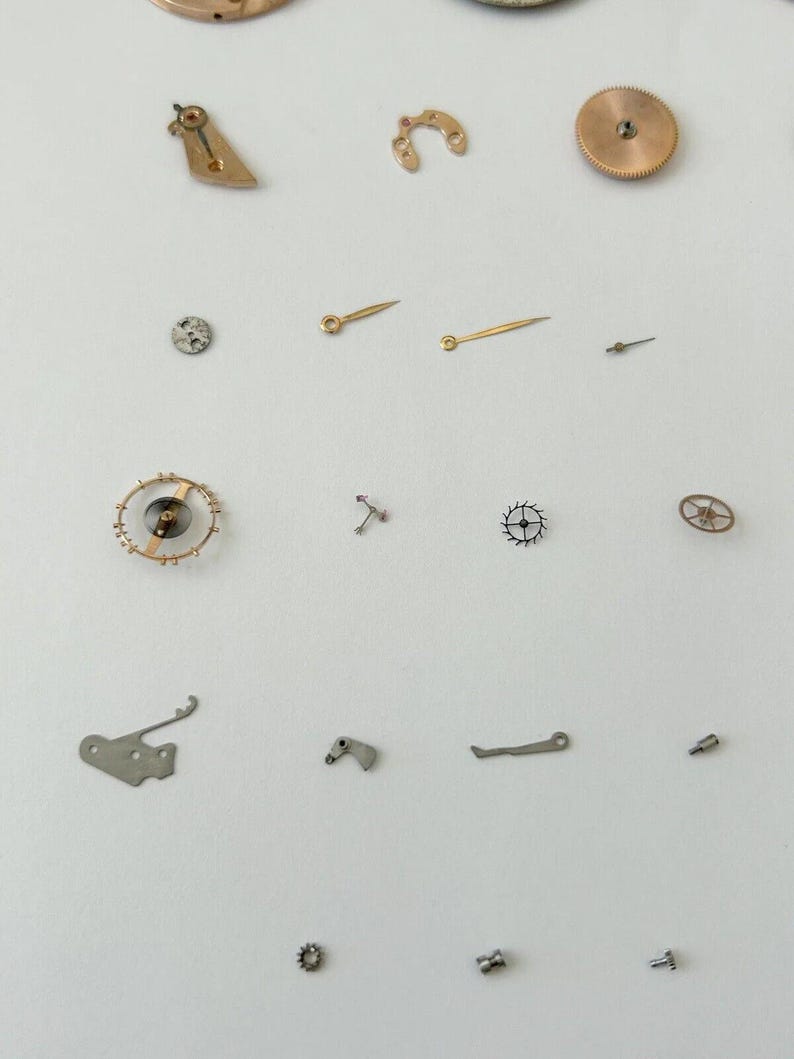 Omega Cal 30 T2 PC Watch Movement Parts Wheel Spring Bridge Dial Hands 30T2 2 image 4