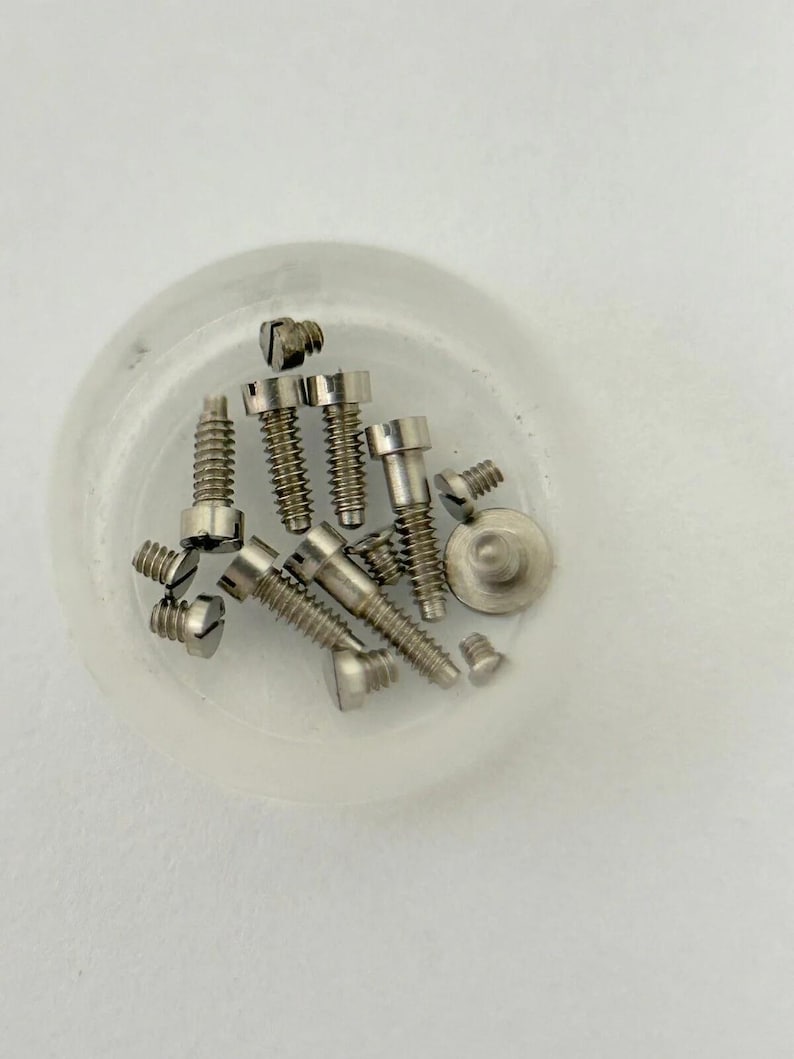 Omega Cal 420 Watch Parts Movement Balance Fork Wheel Spring Dial Bridge 2 image 15