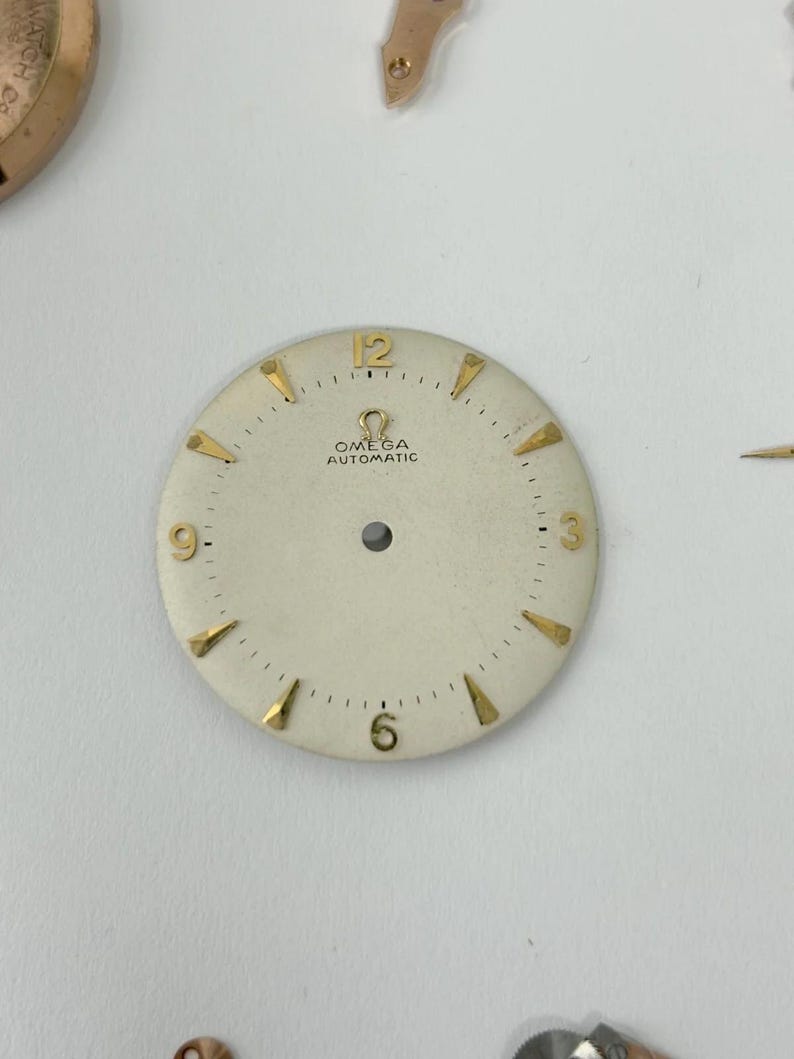 Omega Cal 351 Uhrenteile Uhrwerk Balance Gabel Rad Feder 350 354 352 353 3 Bild 11