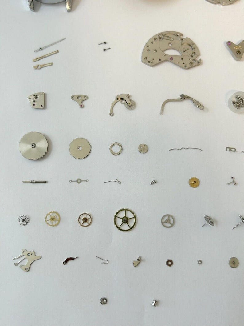 Vulcain 37mm chronograph Valjoux Cal 7733 Watch Movement Parts Dial 7734 7736 image 4