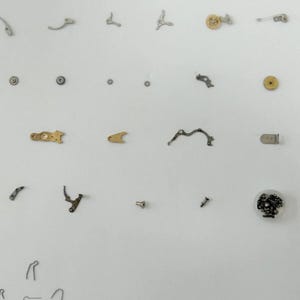 Venus Cal 170 Movement Part Balance Wheel Spring Barrel Bridge Wakmann Breitling image 5