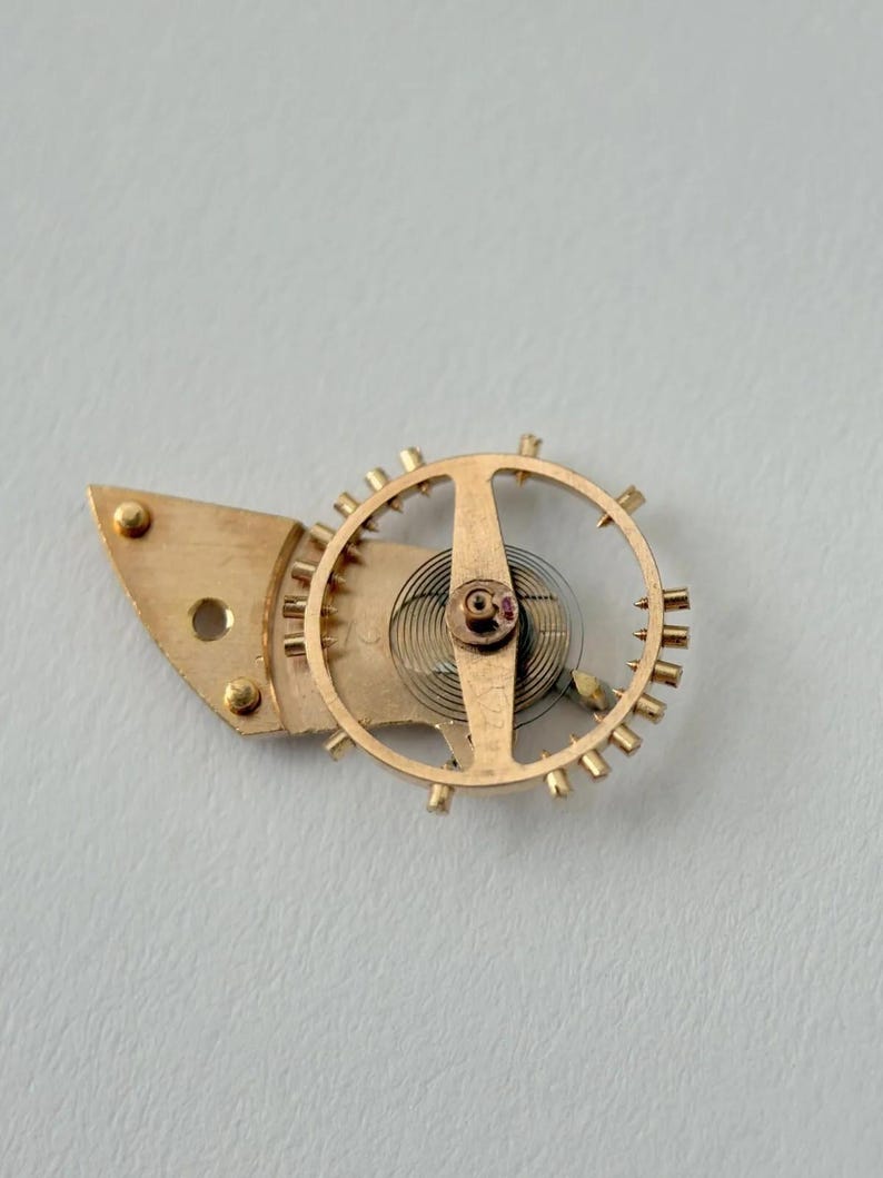 Omega Cal 351 Uhrenteile Uhrwerk Balance Gabel Rad Feder 350 354 352 353 3 Bild 15