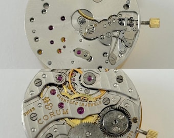 Frederic Piguet 21 Corum Uhrenbeweger Teilunruh Feder Platte Gabel Federhaus