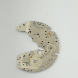 Venus Cal 170 Movement Part Balance Wheel Spring Barrel Bridge Wakmann Breitling image 11