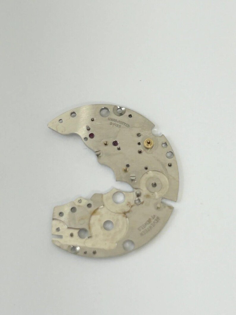 Venus Cal 170 Movement Part Balance Wheel Spring Barrel Bridge Wakmann Breitling image 11